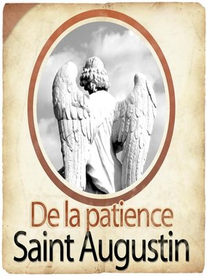 cover image of De la patience de St Augustin
